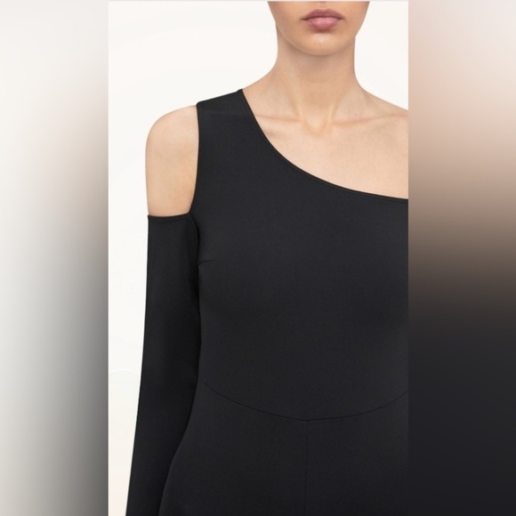 Wolford Luxury Designer Warm Up Jumpsuit NWT Size 4 Black - Picture 3 of 14